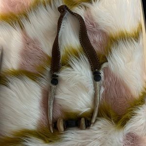 Twine and twig necklace